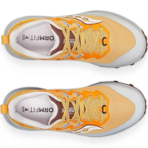 Saucony Peregrine 14 Trailrunning-Schuhe Damen – Größe 38 – Farbe Flax/Gelb – Neu