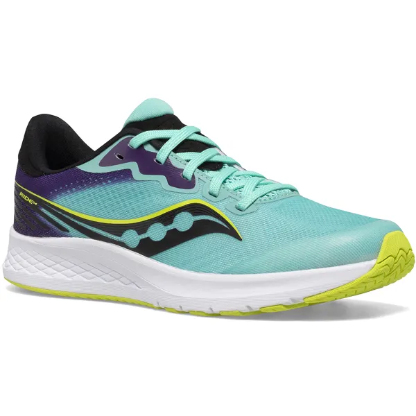 Chaussures Running Saucony Ride 14 JR Fille – Pointure 39 – Coloris Mint – Neuf