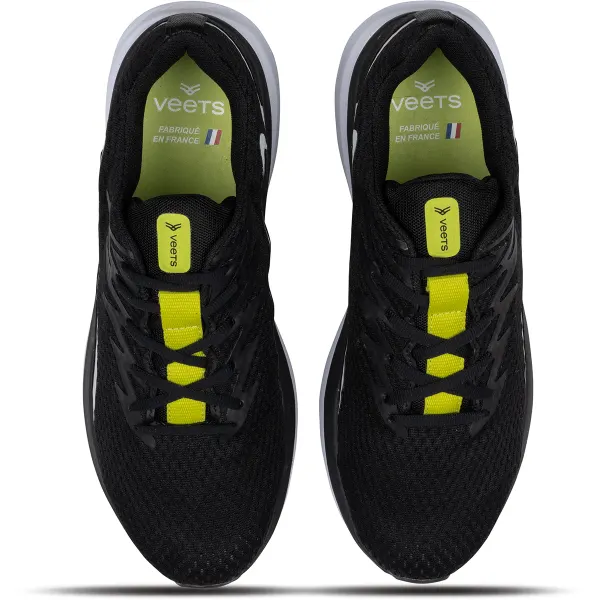 Veets Transition MIF 2.3 Herren Größe 42 Running Schwarz Gelb Neu