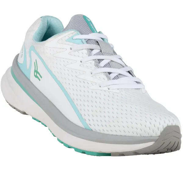 Veets Transition MIF 2.3 Femme Pointure 40.5 Running Blanc Bleu Vert Neuf