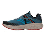 Saucony Ride 15 TR Femme Pointure 37.5 Trail Running Bleu Mist Ember Neuf