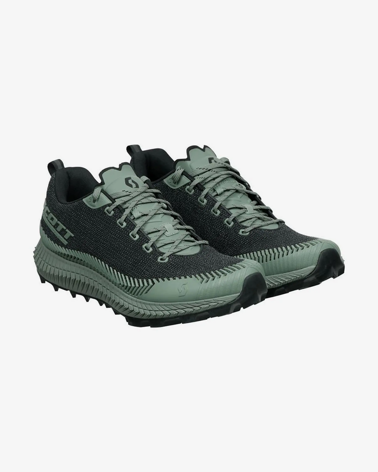 Scott Supertrac Ultra RC – Homme – Pointure 42.5 – Trail Running – Noir Vert – Neuf