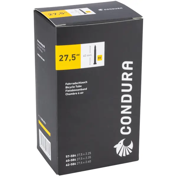 Fahrradschlauch MTB Condura 27.5x2.25-2.40 Presta-Ventil 40mm Neu