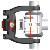 Adaptateur guidon KLICKfix E avec serrure 0211EBL E-Bike VAE guidon Neuf
