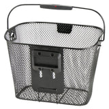 Panier guidon vélo KLICKfix Uni 0397 16L fil métallique noir plaque incluse Neuf