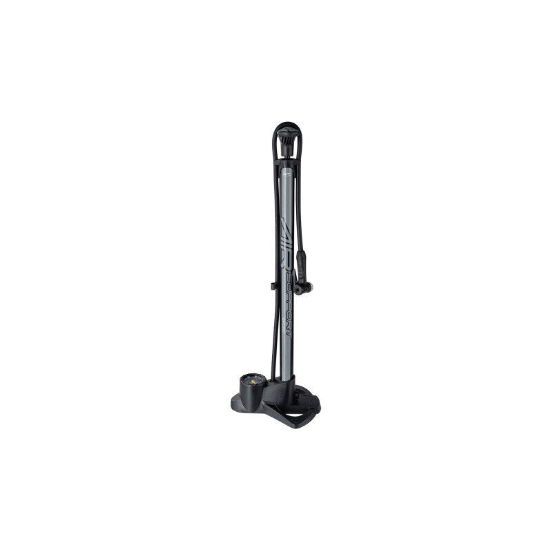 Contec Air Support Sport Fahrrad-Standpumpe 11 bar 160 psi alle Ventile grau Neu