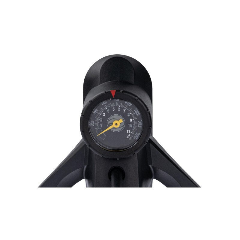 Contec Air Support Sport Fahrrad-Standpumpe 11 bar 160 psi alle Ventile grau Neu