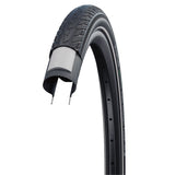 Pneu Schwalbe Road Cruiser Plus 24x1.75" PunctureGuard Green Compound réfléchissant Neuf
