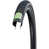 Pneu Schwalbe Energizer Plus 28x1.50" Addix E GreenGuard ECE-R75 E-Bike réfléchissant Neuf