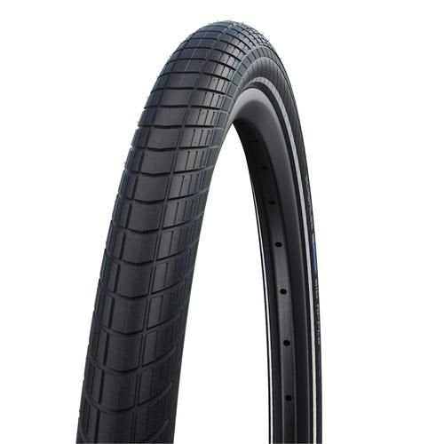 Pneu Schwalbe Big Apple 28x2.00" tringle rigide suspension pneumatique noir Neuf