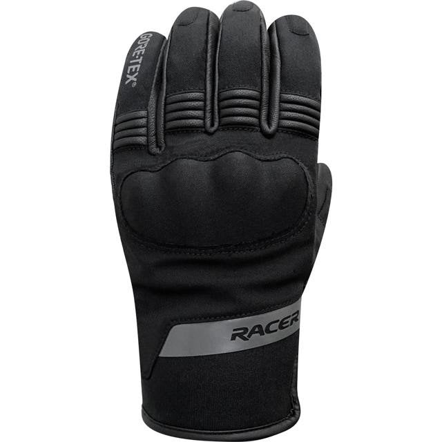 Herren Motorradhandschuhe Racer Gridder 2 GTX S Winter Gore-Tex PrimaLoft Softshell CE schwarz Neu