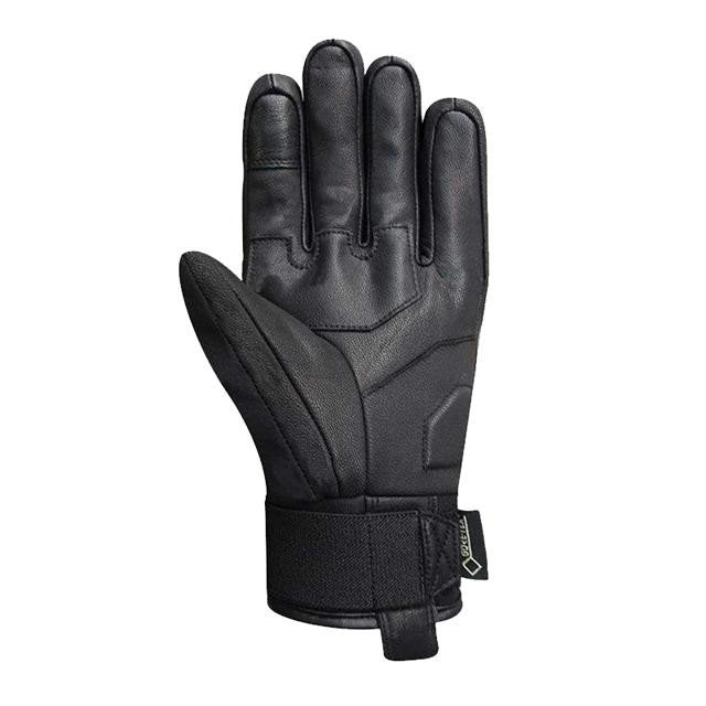 Herren Motorradhandschuhe Racer Gridder 2 GTX S Winter Gore-Tex PrimaLoft Softshell CE schwarz Neu