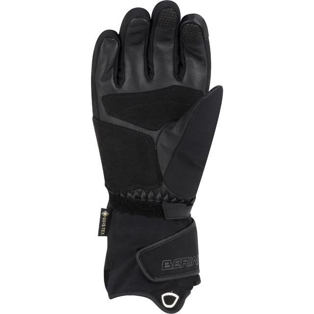 Gants moto femme Bering Lady Hercule Gore-Tex L hiver cuir chèvre Softshell CE noir Neufs