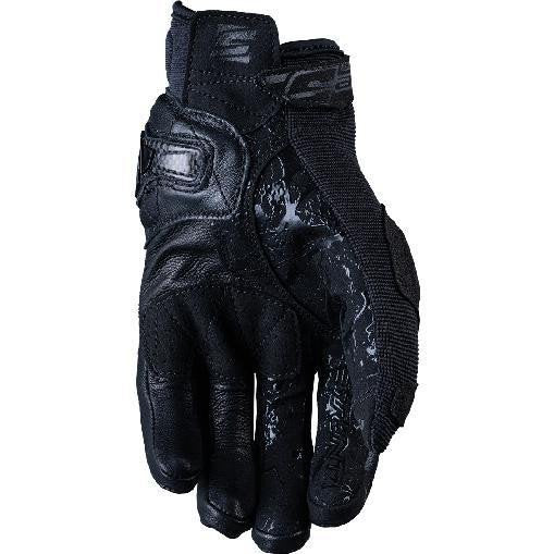 Motorradhandschuhe Damen Five Lady Stunt Evo 2 M Sommer Ziegenleder AirgoProtech ErgoProtech CE schwarz Neu