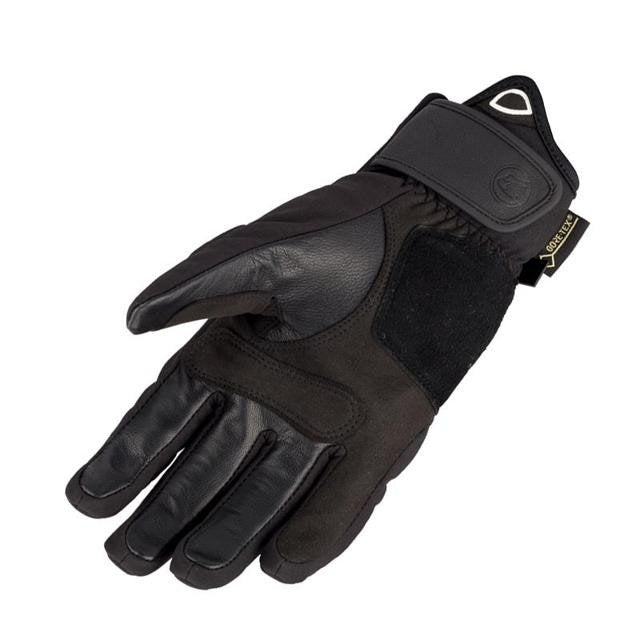 Gants moto femme Bering Eksel Gore-Tex L mi-saison cuir chèvre Softshell CE noir Neufs