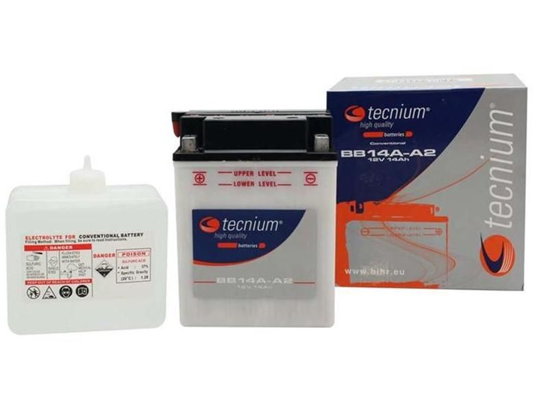 Batterie TECNIUM BB16AL-A2 12V 16Ah – Conventionnelle avec pack acide