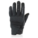 Gants moto homme Harisson Rio S été nylon cuir CE noir Neufs
