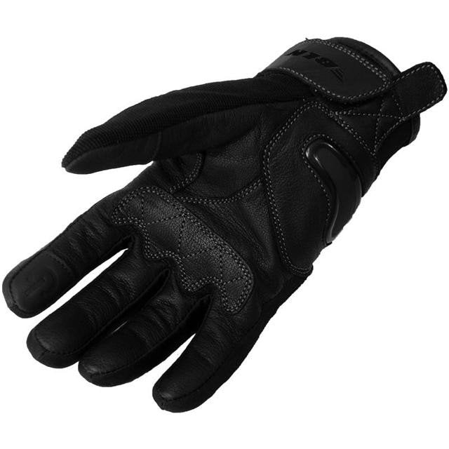 Gants moto homme BLH Be Fresh 2 S été mesh cuir slider CE noir Neufs