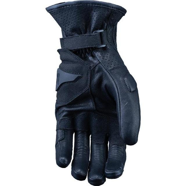 Gants moto homme Five Urban 3XL mi-saison cuir chèvre perforé manchette longue CE noir Neufs