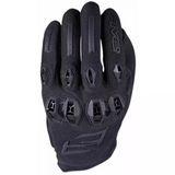 Five Lady Stunt Evo 2 Motorradhandschuhe Damen XL Sommer Ziegenleder AirgoProtech ErgoProtech CE schwarz Neu