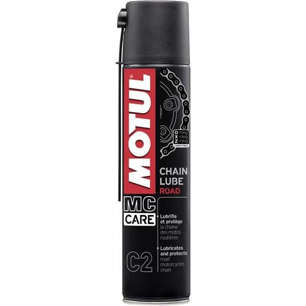 Lubrifiant chaîne moto Motul Chain Lube Road MC Care C2 spray
