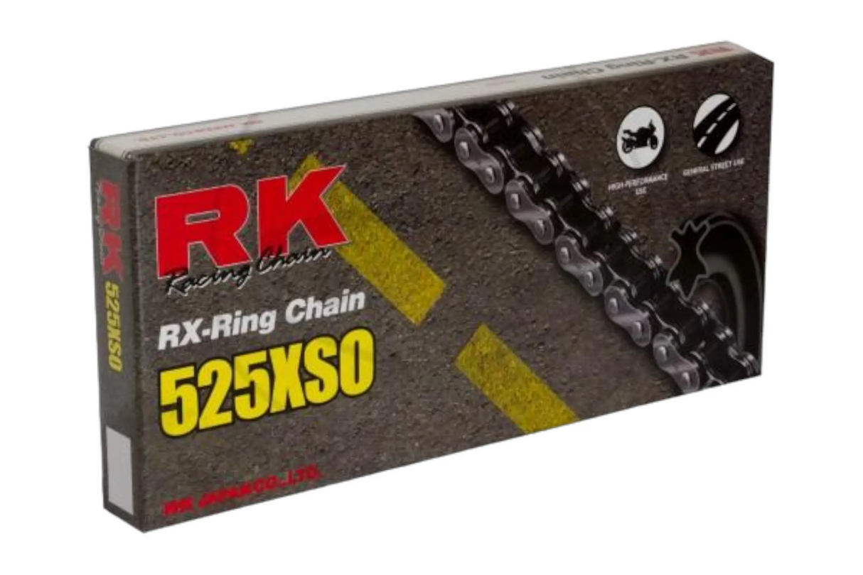 Chaîne RK 525 XSO 108 RX-Ring Noire Ouverte 4935531421887