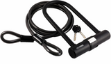 Antivol U GREEN RIDERS TY310-1 Arceau 17,4 mm + Câble 1,5 m