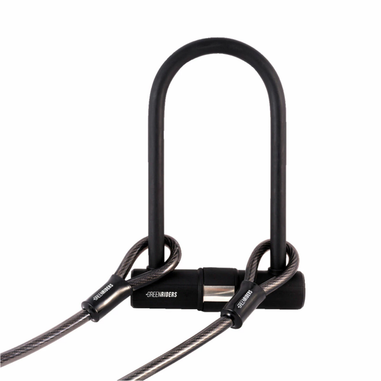 Antivol U GREEN RIDERS TY310-1 Arceau 17,4 mm + Câble 1,5 m
