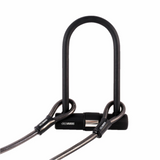 Antivol U GREEN RIDERS TY310-1 Arceau 17,4 mm + Câble 1,5 m