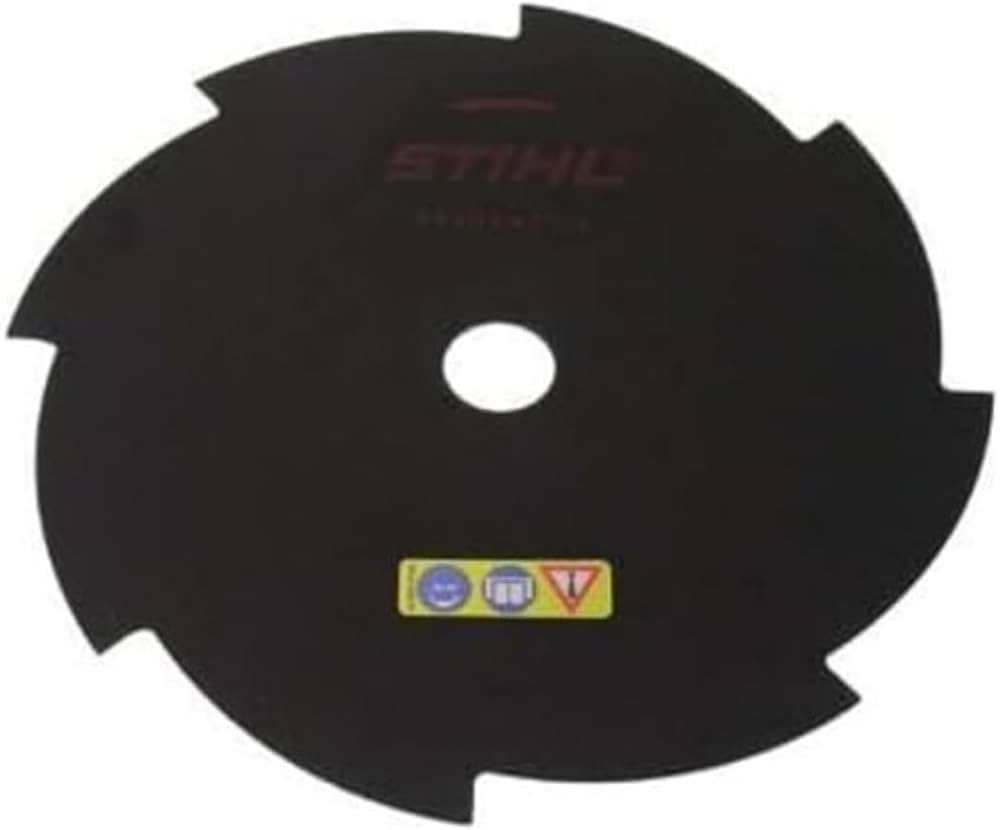 Couteau à herbe STIHL 8 dents acier 230 mm alésage 25,4 mm