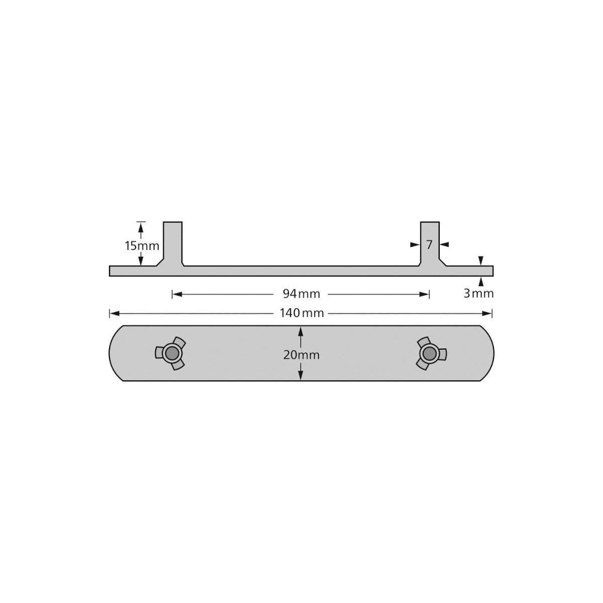 Kit montage GTA E KLICKfix K0208ME plaques fines pour e-bike – NEUF