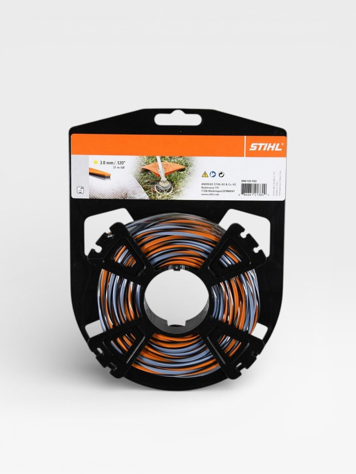 Bobine fil de coupe STIHL CF3 Pro 3 mm 21 m réf 0000-930-4302