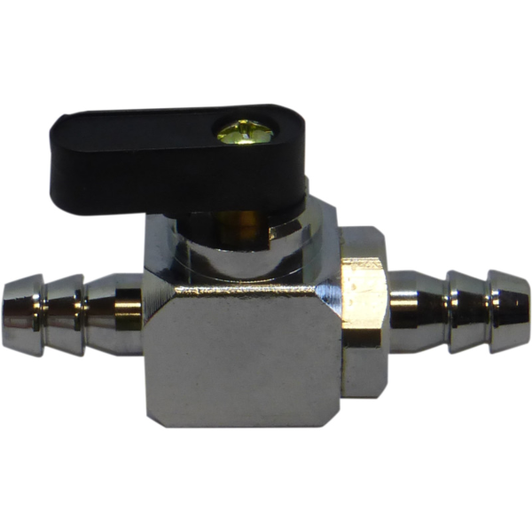 Robinet d’essence 1/4" (6,4 mm) Helix – Laiton Nickel – On/Off