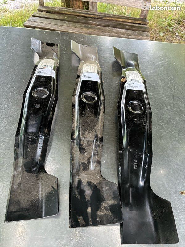 3x Lame inférieure 53,3 cm pour tondeuse Honda – Réf. 72511-VK6-000 – Jamais ser