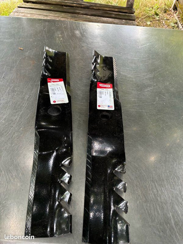 2x Lame renforcée 47,3 cm Oregon Gator G6 396-796 – Pour Kubota – Neuve