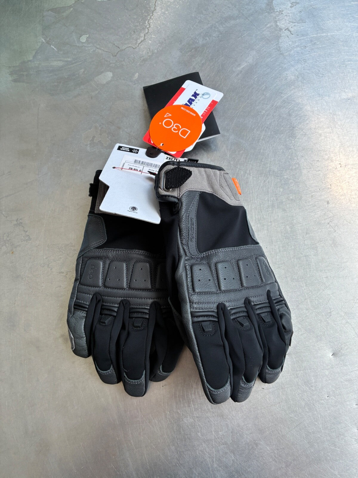 Gants moto hiver Racer Ronin Winter – Taille 2XL – Jamais servi