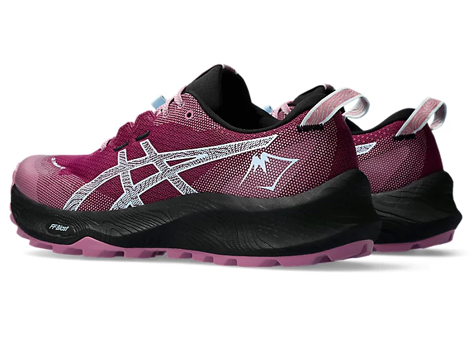 Asics Gel Trabuco 12 Femme Trail Running Chaussures Blackberry Light Blue EU38 U