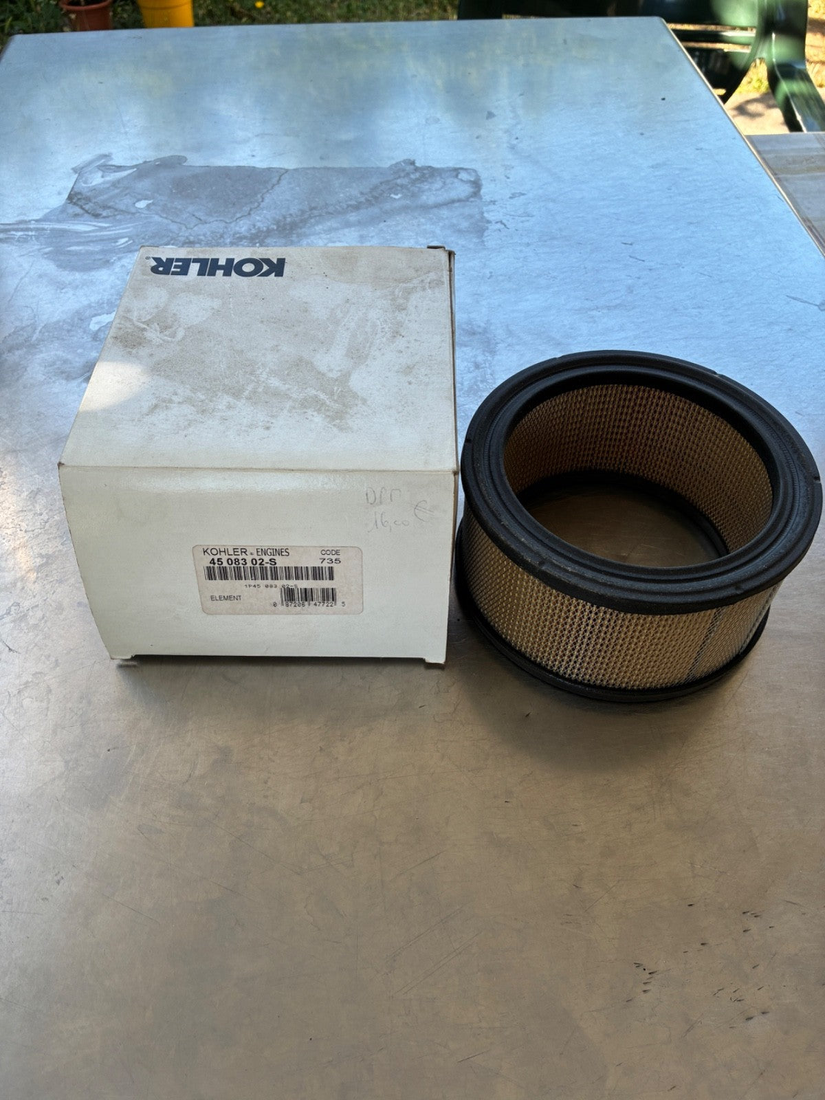 Filtre à air KOHLER 45 083 02-S origine – Magnum, K341, KT17, KT19, MV16-20