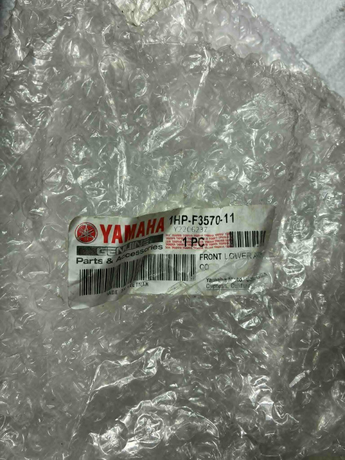 Bras inférieur avant gauche Yamaha Kodiak 700 OEM 1HP-F3570-11-00 2022-2025 Neuf