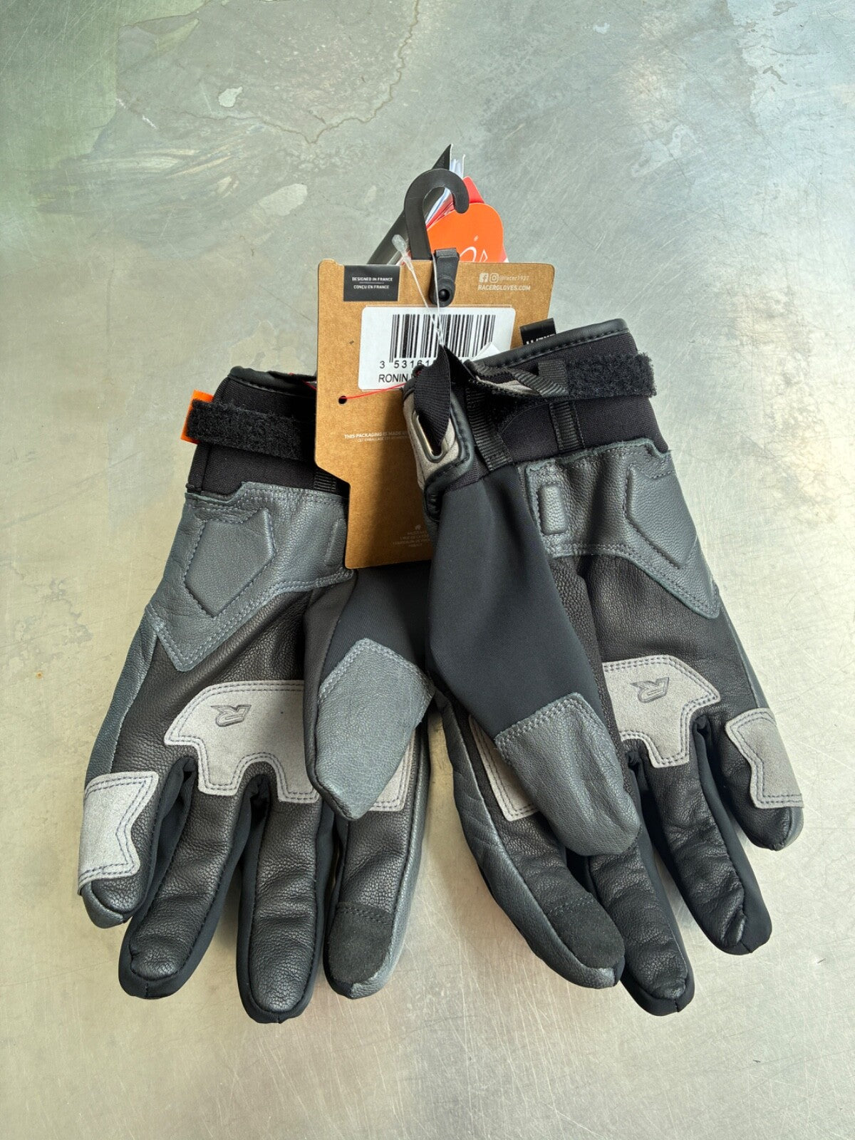 Gants moto hiver Racer Ronin Winter – Taille 2XL – Jamais servi
