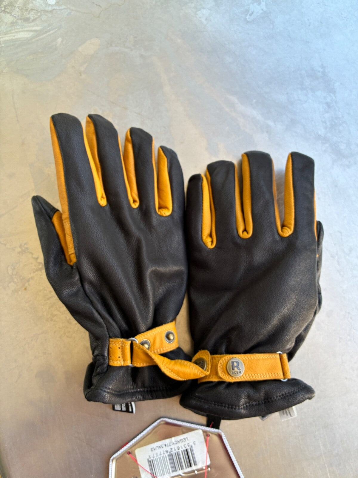 Gants moto hiver Racer Legacy – Jamais servis – Taille XXXL (3XL)