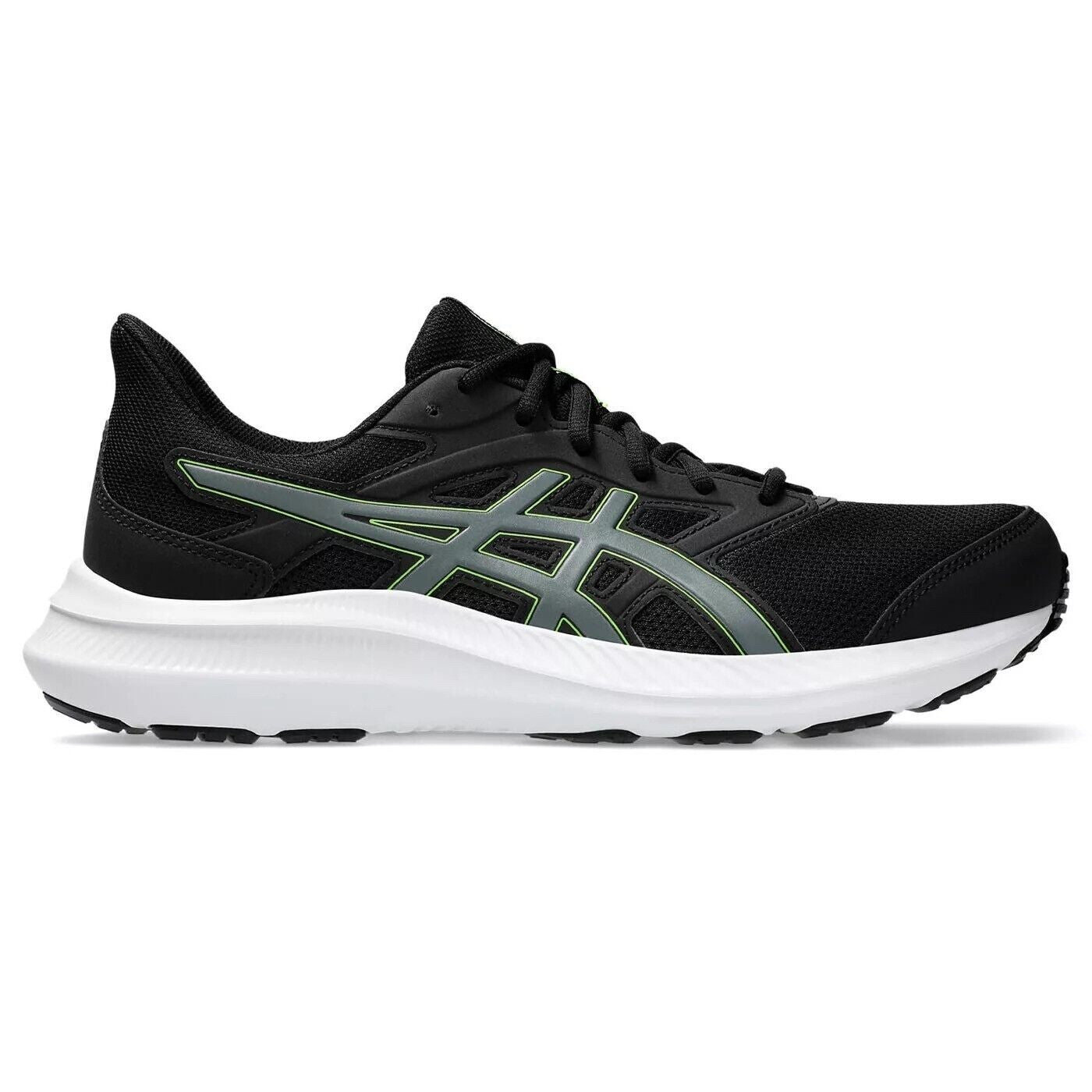 Asics Jolt 4 Homme Chaussures Running Confort Noir Gris EU 47 US 12.5 Neuf