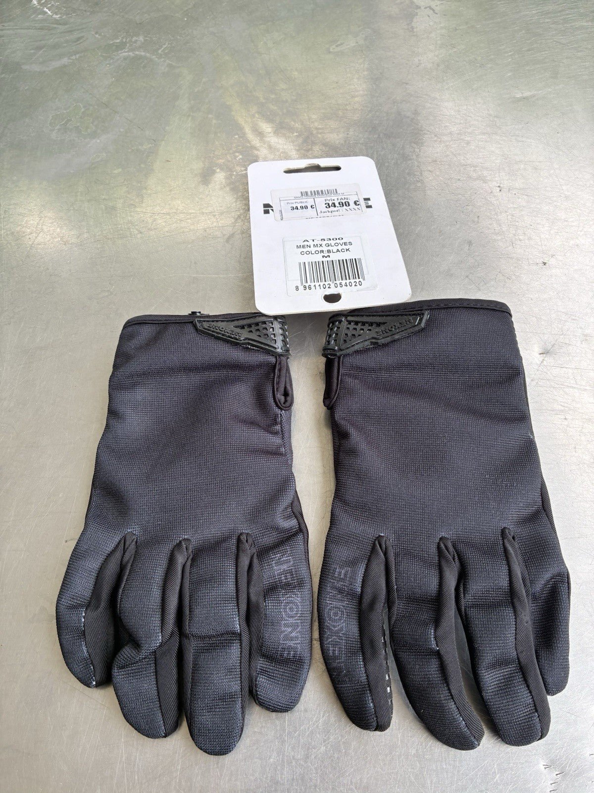Gants moto cross homme Montella AT-5300 – Taille M – Neuf