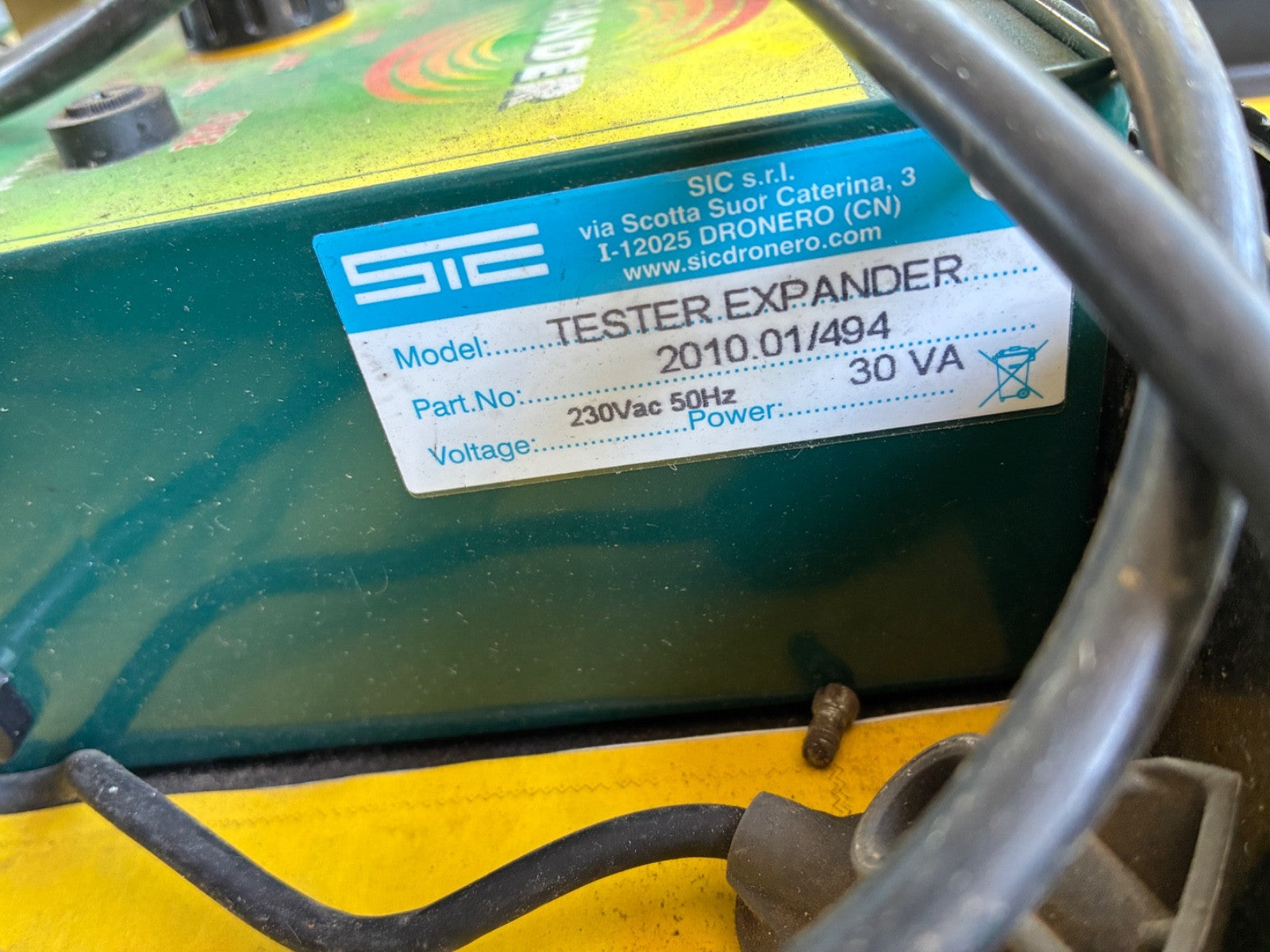 valise testeur de bobines d'allumage sic expander complet avec sa documentation