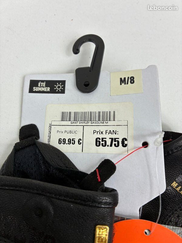 Gants moto été SHIRLEY GASOLINE M – Neufs authentiques – Taille M/8