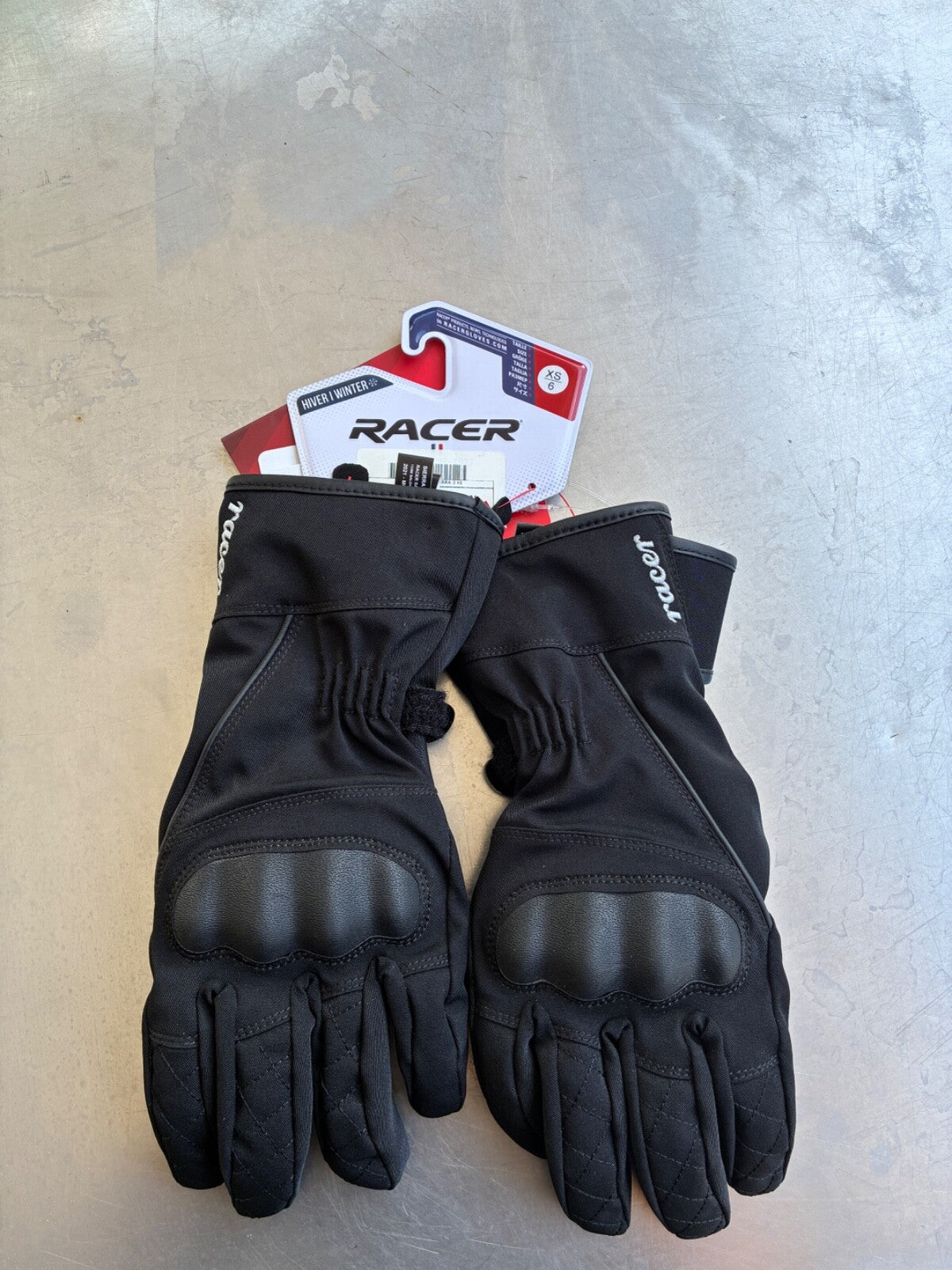 Gants moto hiver RACER SIERRA 2 femme – Noir – Jamais servi – Taille S