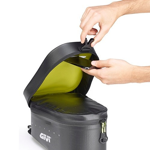Sacoche réservoir moto Givi GRT716 – Étanche IP65 – 10L – Neuf – Gravel-T