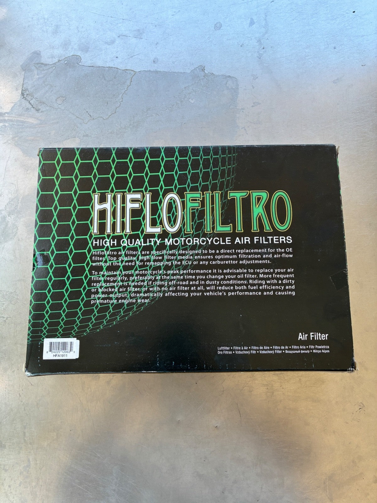 Filtre à air HIFLOFILTRO HFA1911 pour Honda ST 1100 Pan European 1990–2001