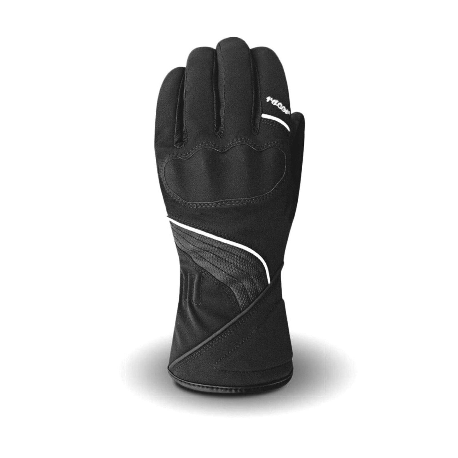 Gants moto hiver femme Racer Sierra noir/blanc – Taille L – Jamais servis