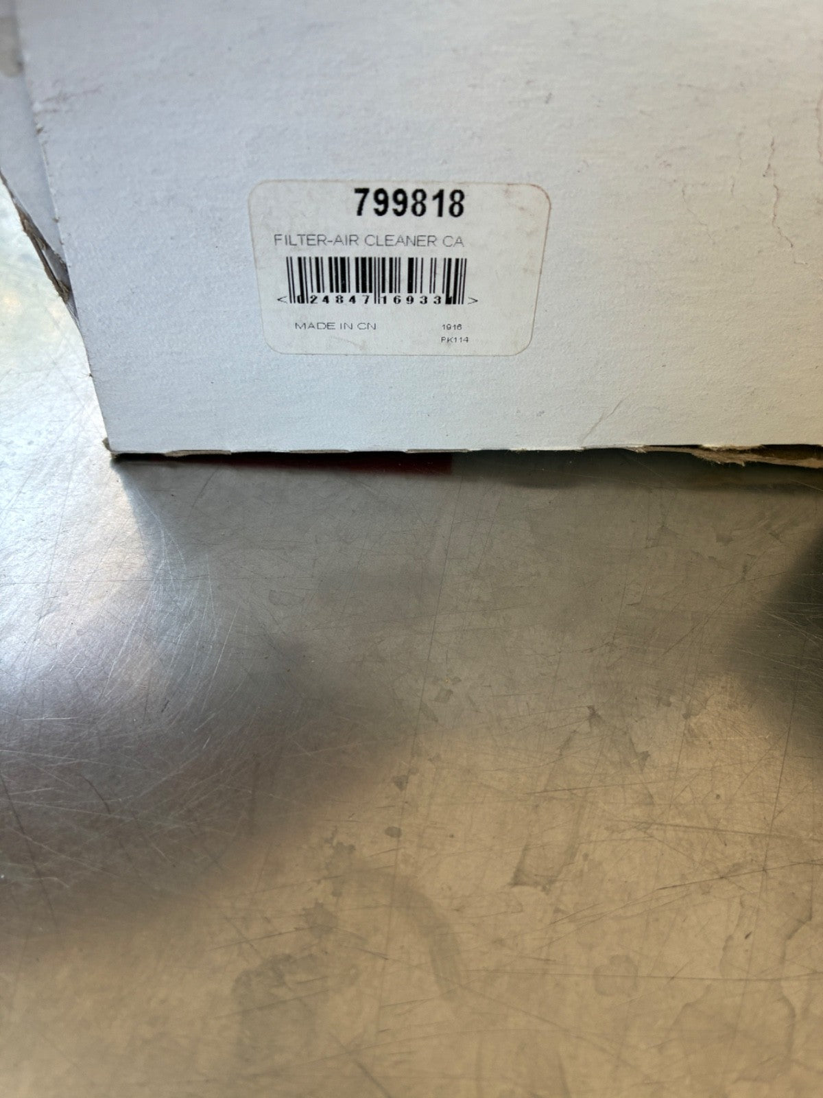 Filtre à air Briggs & Stratton 799818 moteur série 25T232 à 25T237 origine